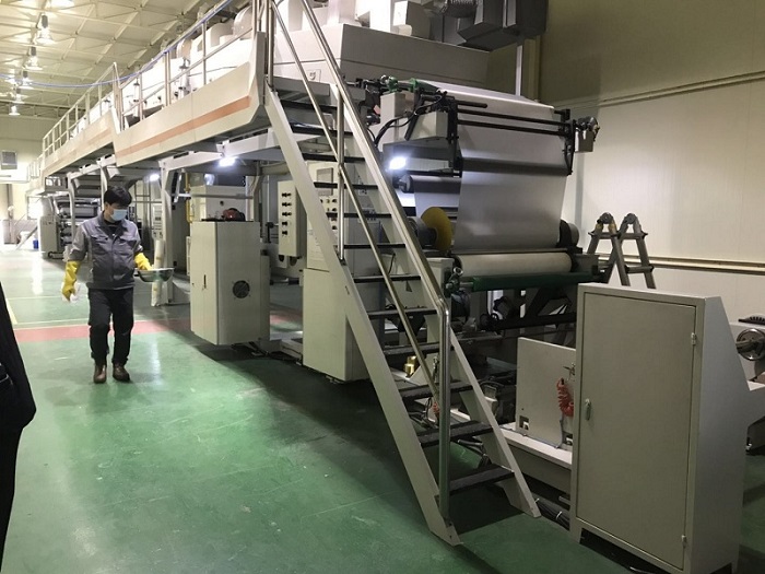 韓國DANIEL合作醫(yī)用膠帶涂布機成功案例